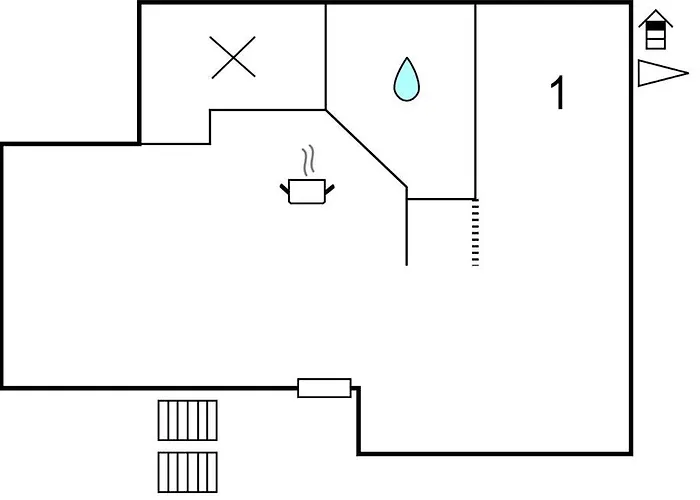 Stunning In Gdansk Stogi 公寓 格但斯克